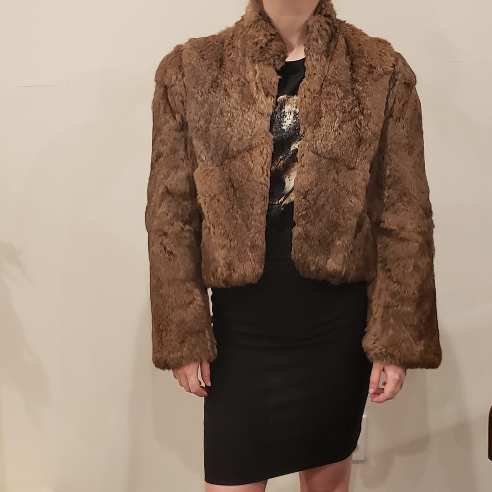 Rabbit Fur Coat
